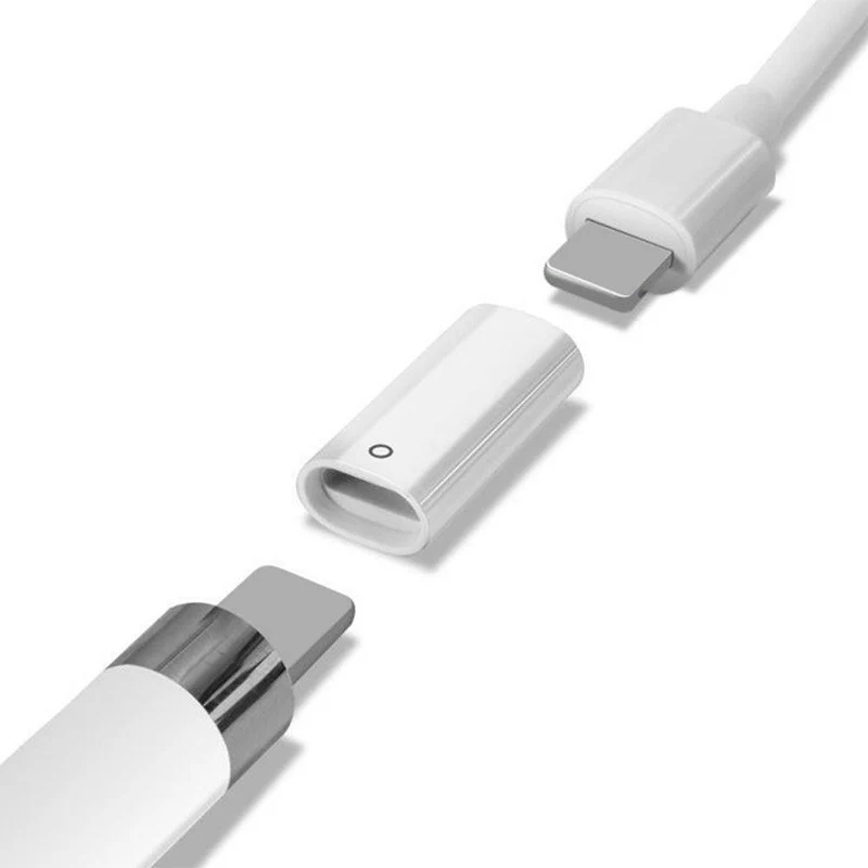 Для Apple Pencil зарядный адаптер разъем Женский и женский преобразователь заряда для I Pad Pro 9,7 10,5 12,9 дюймов планшет сенсорная ручка
