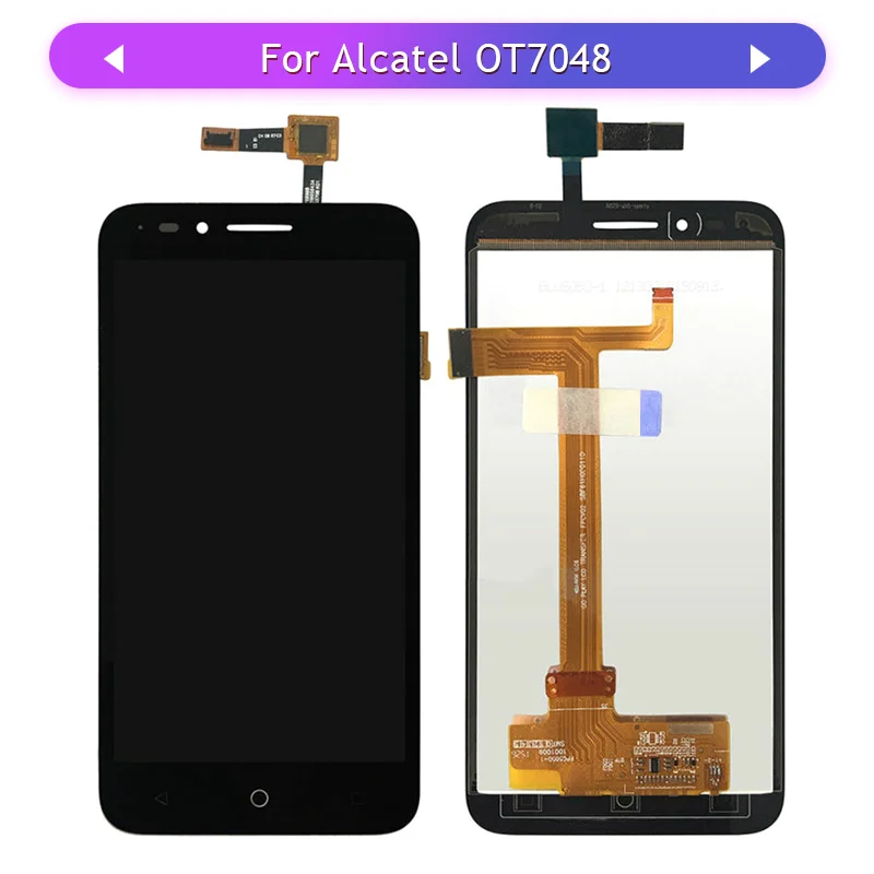 5 шт. для Alcatel OneTouch Go Play OT7048 7048X 7048A OT 7048 ЖК-дисплей сенсорный экран в сборе дигитайзер Замена