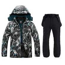 Водонепроницаемая куртка для мужчин, лыжный костюм, мужская куртка для сноуборда, Мужская лыжная одежда, мужские спортивные куртки Плюс ветрозащитная мужская куртка