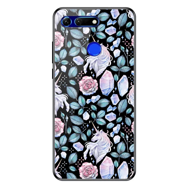 Geruide для huawei honor v 20 чехол, закаленное стекло honor v 20 чехол cubierta para Для huawei honor v 20 v 20 чехол
