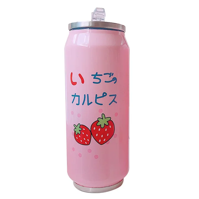 Kawaii Strawberry Vacuum Cup 5