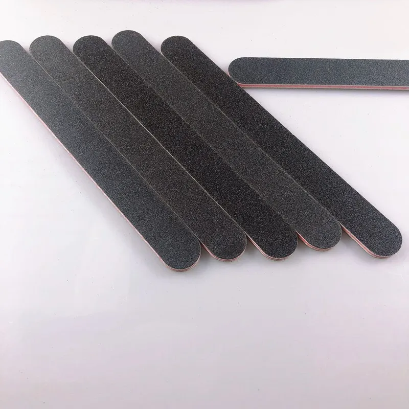 1/5Pcs Disposable Black Double Side Wooden Nail Files Sanding Manicure Tools for Nail Gel Polish Files Nail Files 100 180