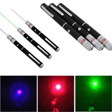 Ponteiro laser de alta potência 5 mw portátil mini ponto verde ponto vermelho ponto roxo ponteiro laser gato brinquedo indicador de reunião