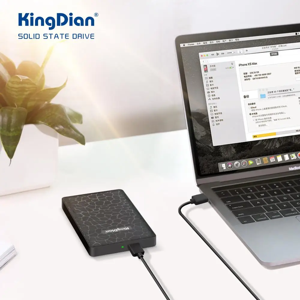  KingDian disco duro externo 25 SATA SSD 1tb 480gb 240gb 120gb HDD caso externo estado sólido caja d