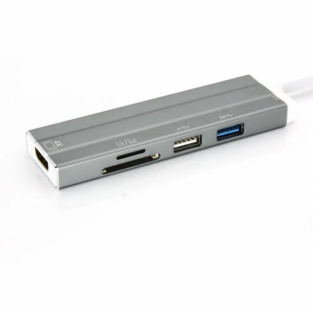 USB C концентратор USB-C к HDMI Adaptador Thunderbolt RJ45 3 концентратор USB для MacBook samsung Dex Galaxy S10/S9 USB-C