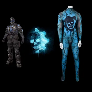 

Movie War Machine Cosplay Jumpsuit Halloween Superman Carnage Cosplay Costume Fashion Figure Suit Drop Ship