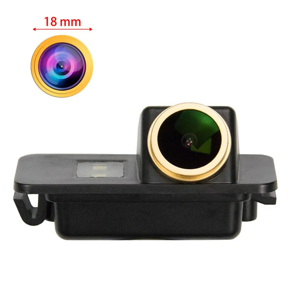 

Misayaee Golden HD Rear View Camera for Ford Focus MK2 MK3 Mondeo BA7 MK4 Fiesta SE C-MAX S-MAX KUGA Ranger Explorer EcoSport