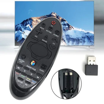 

SR-7557 Controller For Samsung TV Audio Sound RF Remote Control Touch ABS Black 1 channel 433MHz Universal