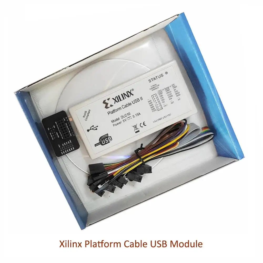 Кабель платформы Xilinx DLC10 2 шт./лот USB кабель для загрузки Jtag программатор FPGA/CPLD