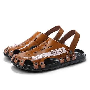 

man vietnam sandalia classic couro rasteira zandalias sandals hombre cuero masculina slide da herren sandalen transpirables ete