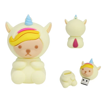 

Mini sheep USB U Disk Pendrive 4GB 8gb 16gb 32gb Memory Stick 64gb Pen drive 128gb USB Flash drive Cartoon Cute Animal USB 2.0