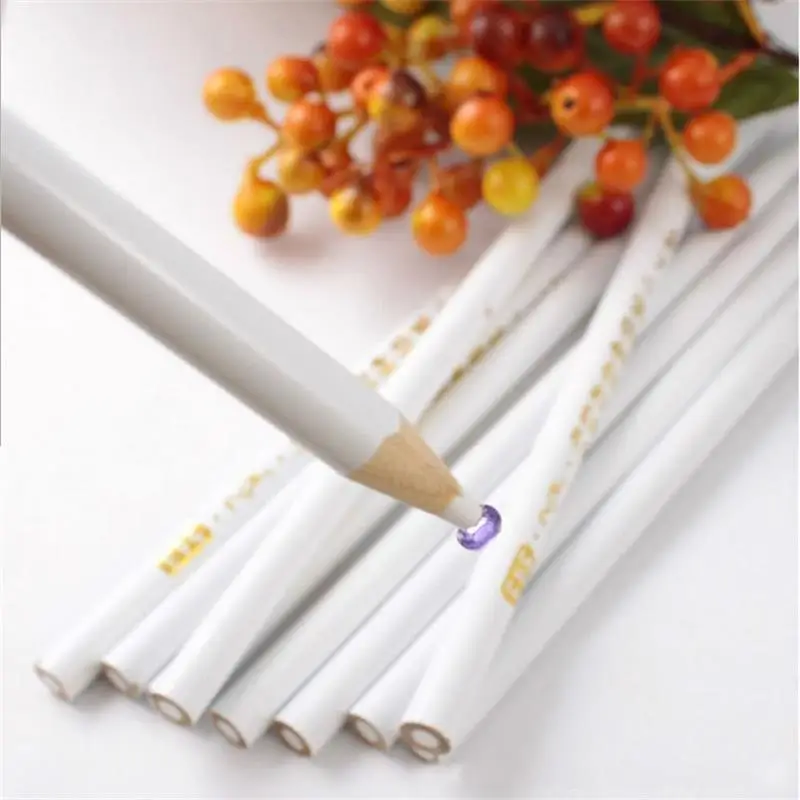 

DIY Nail Art Rhinestones Gems Picking Crystal Dotting Tool Wax Pencil wood Pen Picker Rhinestones Nail Art Decoration