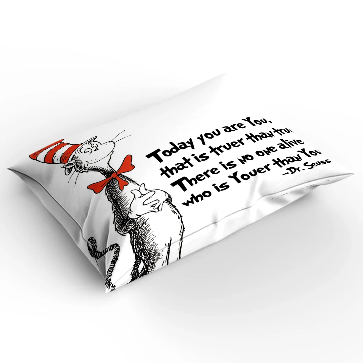 Sox Cat ношение высокой шляпе нарисованная вручную Dr. Seuss печать пользовательские
