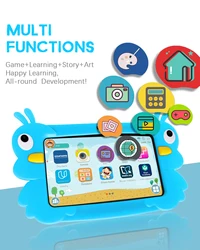 Tablette Android 9.0 de 7 pouces pour enfants, apprentissage et éducation, meilleur cadeau pour les enfants, Quad Core, 1 go, 3 go, 16 go, 32 go 