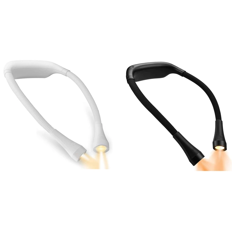 LED Neck Reading Light Books For In Bed Adjustable Brightness 3 Colors Rechargeable Long-Lasting | Освещение