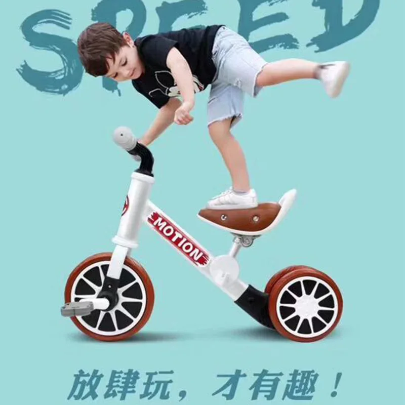 Toys & Hobbies Outdoor Fun & Sports Ride On Toys Ride On Cars Children balance bike baby sliding bicycle kids bicycle 12inch