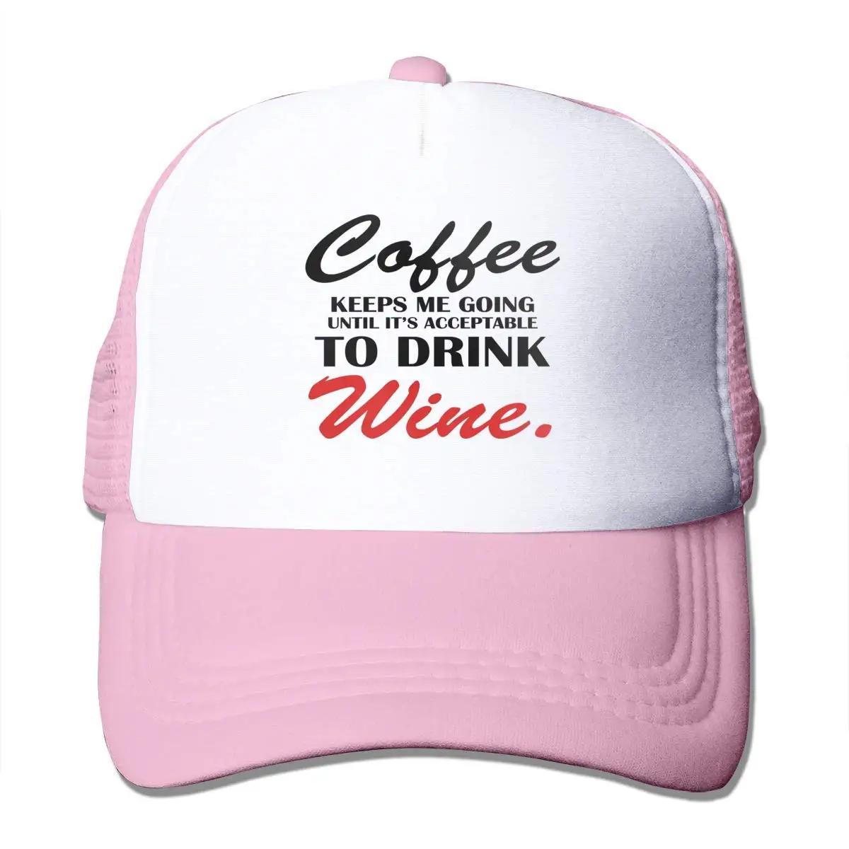 Кофе держит меня, пока не будет приемлемо пить вино сетки бейсболки