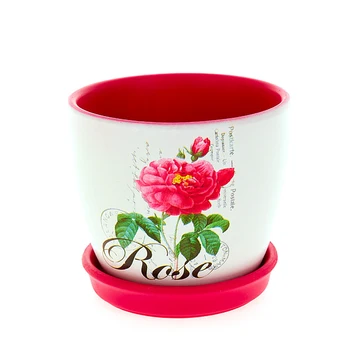 

Flowerpot with tray Rose, 2000ml.