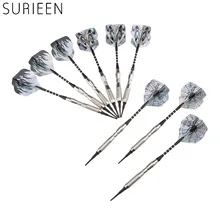 3 комплекта(9 шт.) 18 г дротика с мягким наконечником s дротика для электронной Дротика со стальным бочком и алюминиевым валом+ хорошие полеты высокого качества