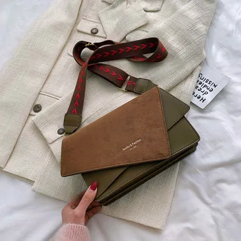 

Women's shoulder bag irregular personality single shoulder bag simple light luxury messenger bag