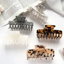 

All-match Hair Claw Clip Large Acetate Ponytail Bath Clips Hairpins Barrette Crab Hair Claws Women Headwear Hair Accessories