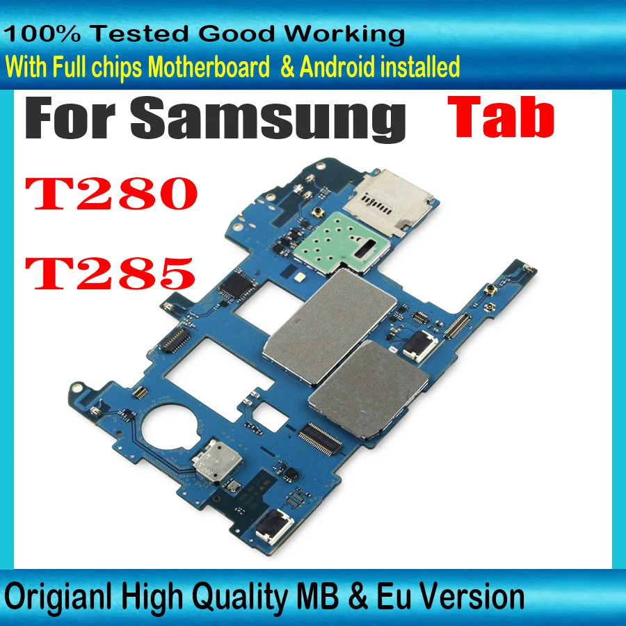 Tanie Wersja ue dla Samsung Galaxy TAB T280 T285 płyta główna dobrze działająca sklep