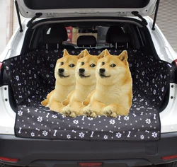Housse de siège de voiture pour animaux de compagnie, housse de protection pour chien, tapis de coffre, transport pour chats 