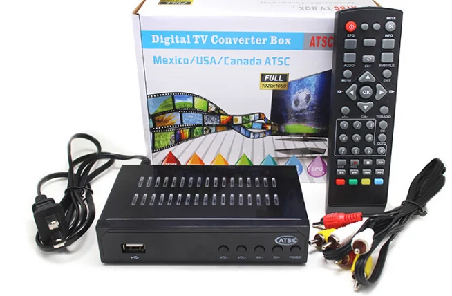 Приемник ATSC ТВ-приставка цифровой ТВ-приставка для телевизора led tv
