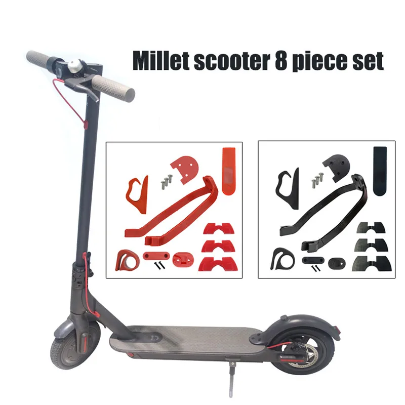 Electric Scooter Fender Light Clamped Guard Ring Disc Brake Pads Kickstand Repair Part For Xiaomi M365/Pro