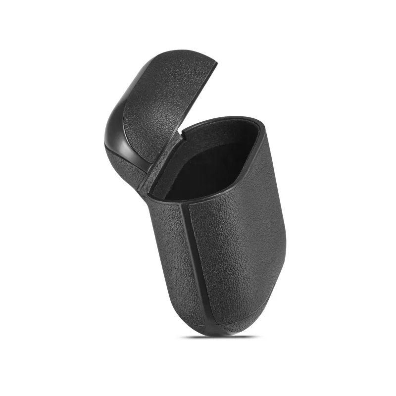 Роскошный кожаный чехол для наушников чехол для Apple Airpods Наушники Аксессуары Бизнес чехол для гарнитуры для Airpods 2/1 жесткий чехол
