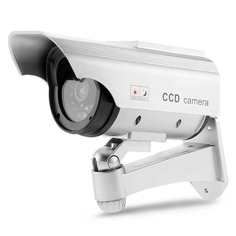

Indoor and Outdoor Solar Energy Dummy Camera Fake Security Camera