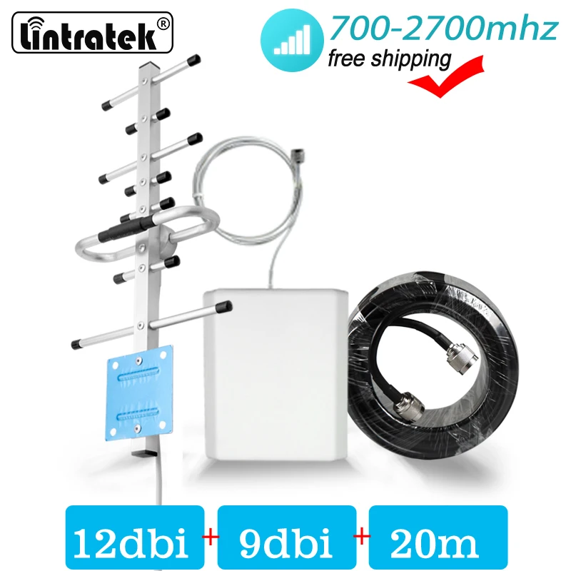 12dBi Outdoor Antenna for 2G 3G 4G Signal Repeater