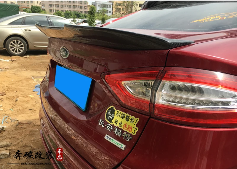 Дизайн psm углеродного волокна задний спойлер багажника крыло для Ford Mondeo/Fusion авто аксессуары новая модель 2013