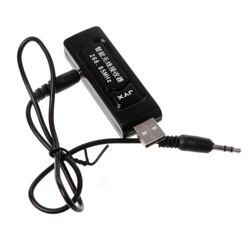 UHF USB 3,5 мм 6,35 мм Беспроводной микрофон Мегафон ручной микрофон с приемником для караоке-речевой громкоговоритель 19QA