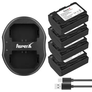

4Pcs 2280mAh NP-FZ100 NPFZ100 NP FZ100 Battery + Dual USB Charger for Sony BC-QZ1 Alpha 9 9R A9R 9S ILCE-9 A7R A7 III ILCE-7M3