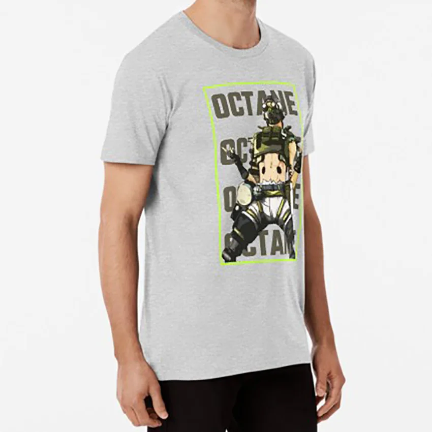 Apex Legends-Octane новые легенды футболка apex Legends apex legends octane bangalore wraith видеоигра geek hero