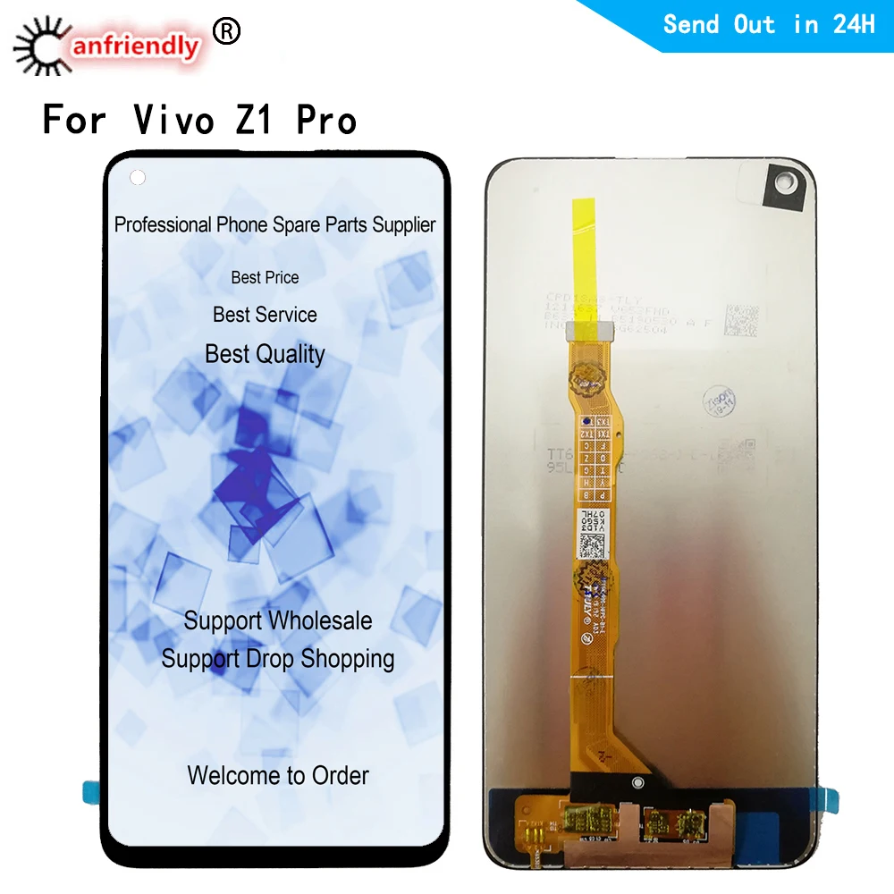 ЖК-дисплей для Vivo Z1pro 1951 PD1911F_EX 1918 Z1 pro сенсорная панель сенсорный экран дигитайзер