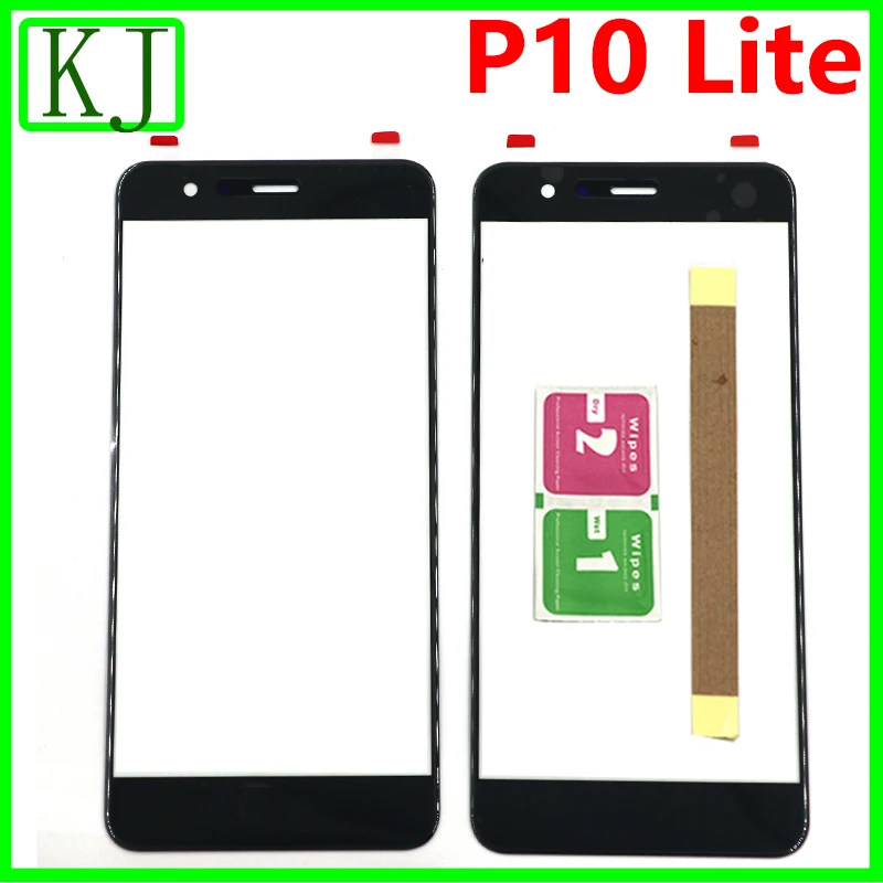 

New P10 lite LCD Front Touch Screen Glass Outer Lens For Huawei P10 Plus Glass Lens Digitizer NO LCD DISPLAY