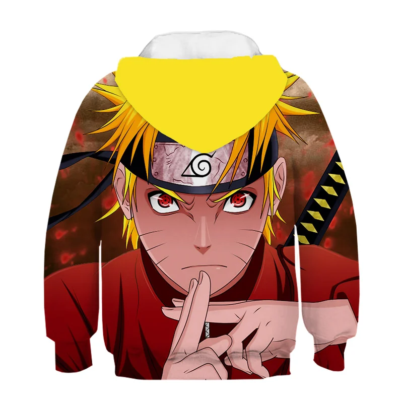 children's hooded tops Anime Boys/Girls Hoodie 3D Printed Kids Sweatshirt 2021 Cartoon Long Sleeve Children Cloth Creative Cool Hip Hop Tops 4-14T children's sweatshirts