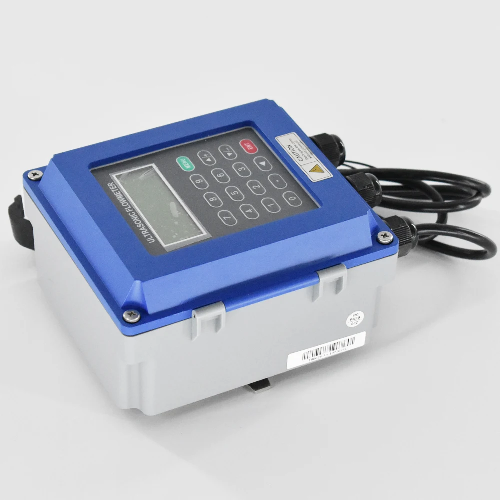 

Wall-mounted Type TUF-2000B Ultrasonic Flowmeter TS-2 Transducer DN15mm-100mm Ultrasonic Liquid Flow Meter