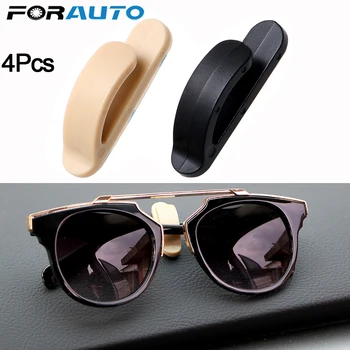 

FORAUTO 4Pcs/set Car Hook Clip Automobile Hanger Holder Car-styling Car Hooks for Keys Glasses Bag Plastic Clips Fasteners