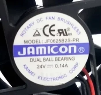 

Free shipping JF0625B2S-PR 24V 0.14A 6CM 6025 60*60*25MM inverter cooling fan