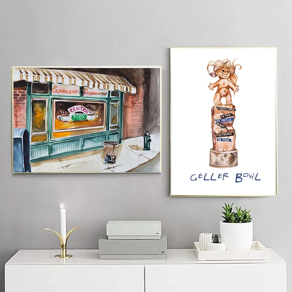 Sitcom-Central-Perk-Couch-Painting-Poster-Friends-Tv-Show-Decoration-Print-Funny-Quotes-Wall-Art-Decorative (2)