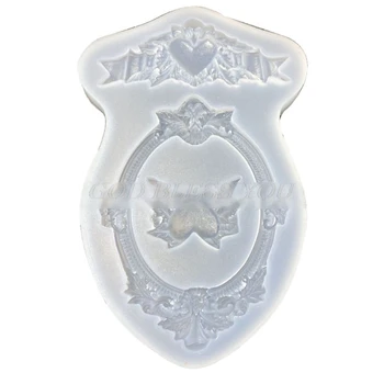 

DIY Photo Frame Heart Keychain Pendant Resin Molds Slilcone Picture Custom UV Resin Molds Jewelry Making Tools Art Craft