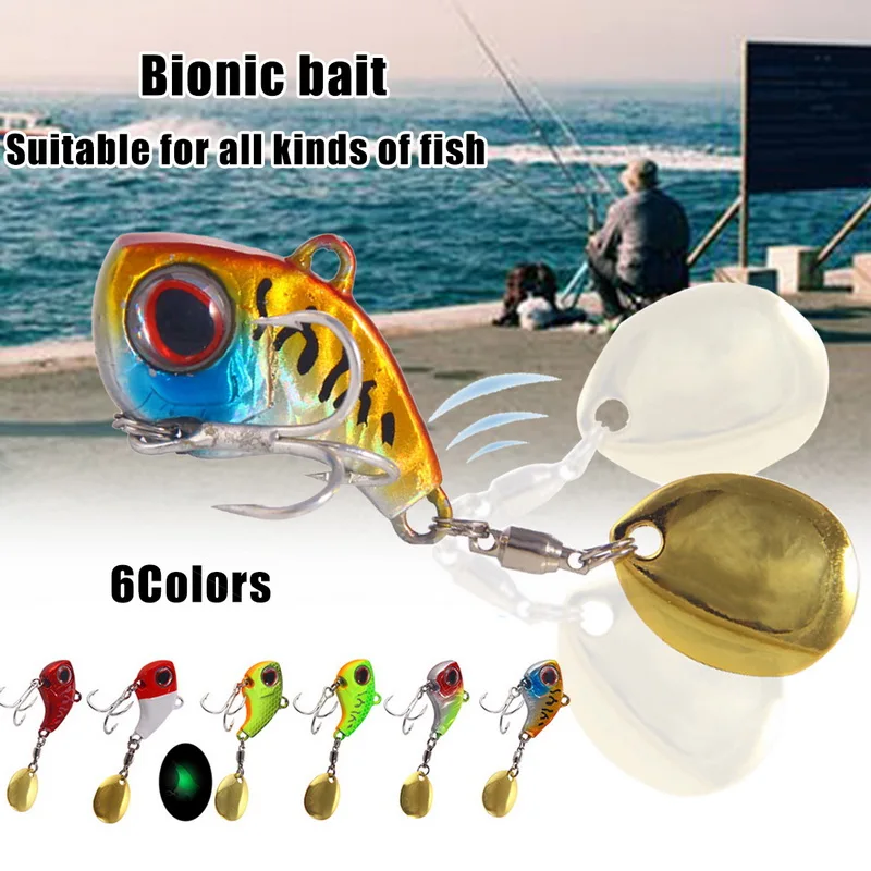 9/13/16/22g Fishing Lure Quickly Rotating Small Whirlwind Vibrating Sequins Lure Bait Metal Sea Fishing Fishing Accessories|Fishing Lures| - AliExpress