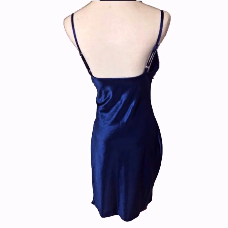 Satin Bodycon Party Dress Woman 