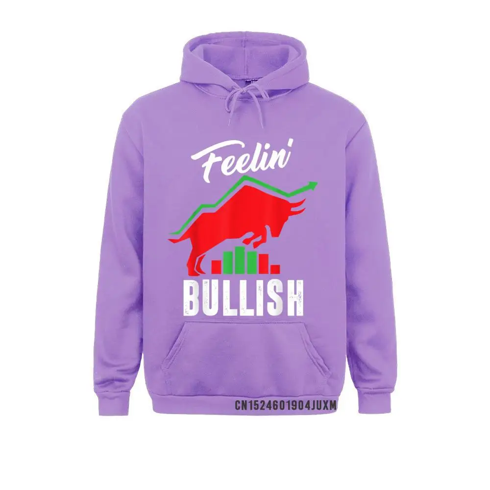 Latest Men Sweatshirts Feelin Bullish - Day Trader Stock Market Trading Bull Market T-Shirt__4313 Fitness Tight Hoodies VALENTINE DAY  Clothes Long Sleeve Feelin Bullish - Day Trader Stock Market Trading Bull Market T-Shirt__4313purple