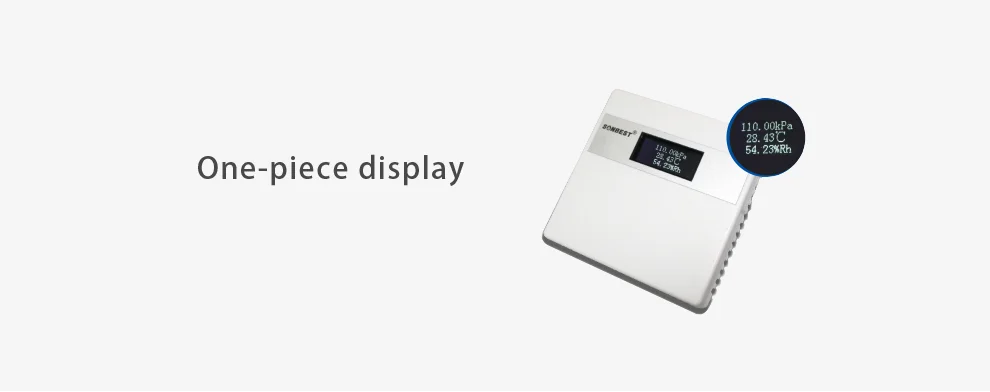 RS485 датчик давления воздуха Температура Влажность OLED Высокоточный термометр SD5190