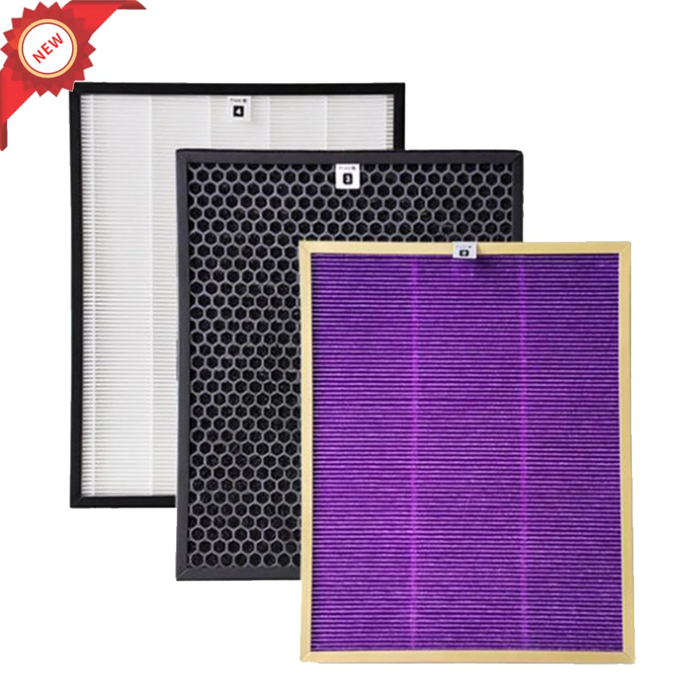 

AC4151+AC4153+AC4154 filter kit for Philips AC4372 AC4373 AC4375 air purifier parts HEPA Filters