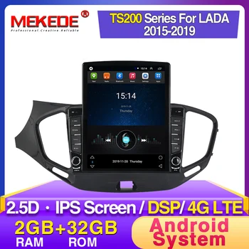 

MEKEDE Android 2.5D Car GPS Radio Head Unit Player for 2015-2019 Lada Vesta Cross Sport Steering Wheel Control Stereo